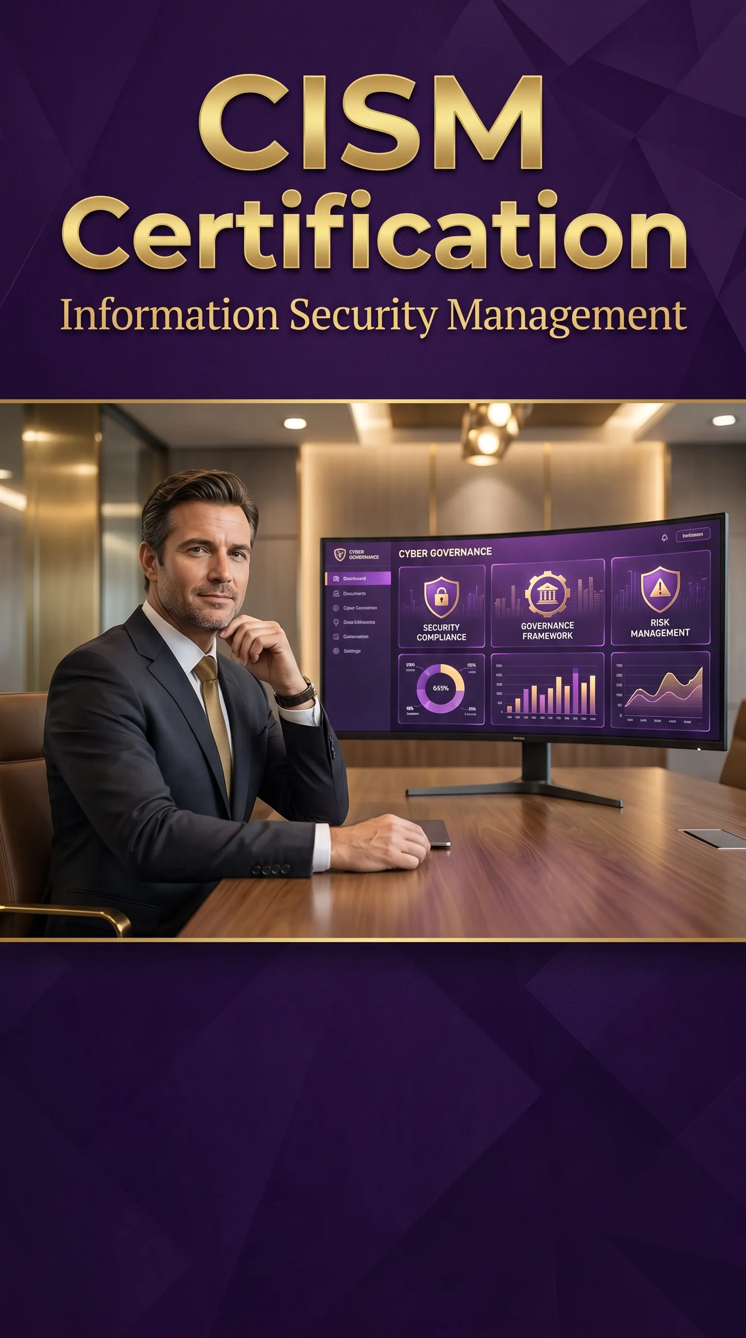CISM Certification Training Campaign project screenshot